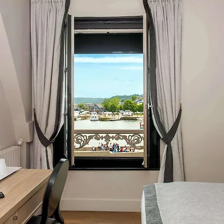 Western Le Cheval Blanc -vue Sur Le Port-plein Centre מלון הונפלר