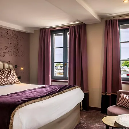 Hotel Western Le Cheval Blanc -vue Sur Le Port-plein Centre Honfleur