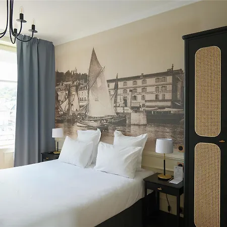 Hotel Western Le Cheval Blanc -vue Sur Le Port-plein Centre Honfleur