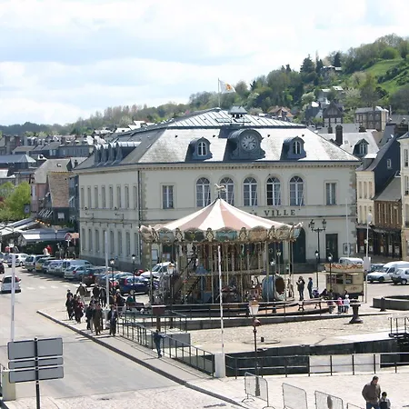 Western Le Cheval Blanc -vue Sur Le Port-plein Centre מלון הונפלר