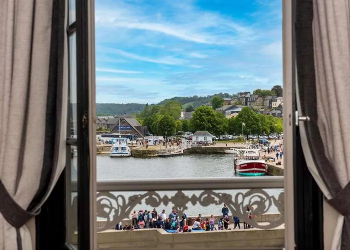 호텔 Western Le Cheval Blanc -vue Sur Le Port-plein Centre 옹플뢰르