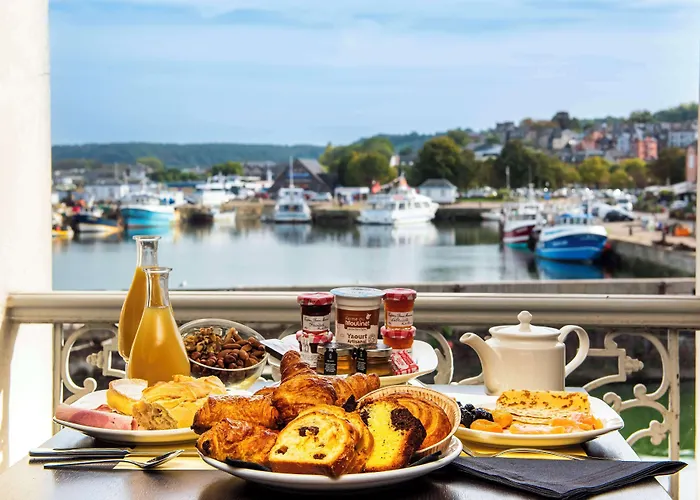 Western Le Cheval Blanc -vue Sur Le Port-plein Centre 호텔 옹플뢰르